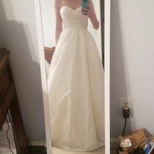 off the shoulder wedding dress topper